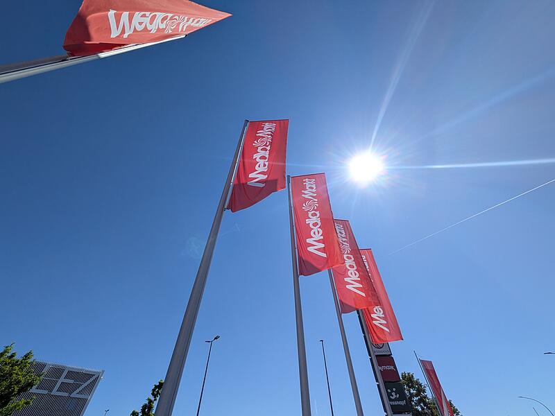 Mediamarkt Bamberg Flaggen