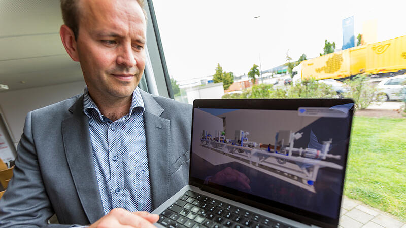 Bereits in vier Jahren will Christoph Thiel mit seiner Firma LinaThera in Hallerndorf die Krebstherapie voranbringen. Nun ist ein gro&szlig;er Schritt getan.