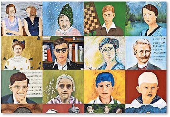 In der Wanderausstellung zum Projekt „Nie wieder!“ sind Porträts zu sehen und biografische Texte zu lesen. Das Bild zeigt einen Ausschnitt vom Titelblatt des Ausstellungsflyers. In der Wanderausstellung zum Projekt „Nie wieder!“ sind Porträts zu sehen und biografische Texte zu lesen. Das Bild zeigt einen Ausschnitt vom Titelblatt des Ausstellungsflyers.