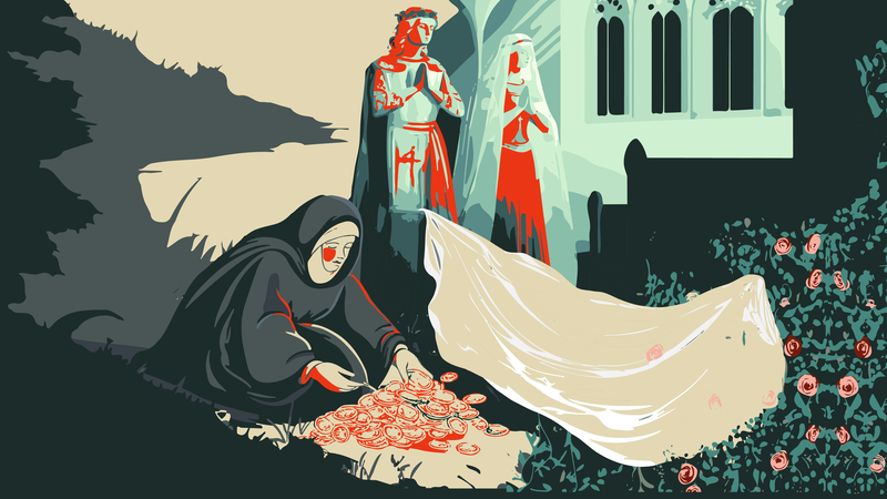 Die Geistermette im Kloster Frauenroth, der Schleier im Rosenbusch und der Schatz am Berg nebenan - um das Koster Frauenroth gibt es diverse Erz&auml;hlungen.