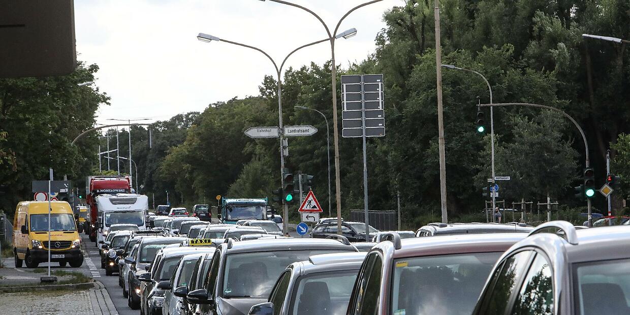 umleitungen in forchheim eisenbahnbrucke piastenbrucke bayreuther strasse