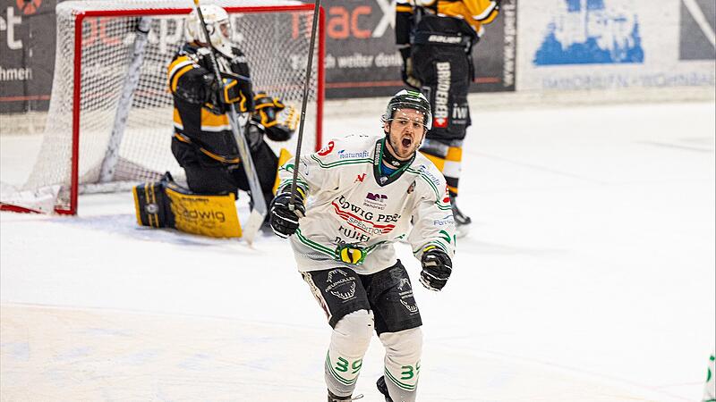 Dennis Swinnen (vorne) und die Alligators haben die Pre-Play-offs zur&uuml;ck nach H&ouml;chstadt geholt. Dem Statement-Sieg am Dienstag soll nun der letzte Schritt folgen.