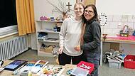 Von der Künstlerin Susan Frank (rechts) hat Eva Hartmann schon viel gelernt. Von der Künstlerin Susan Frank (rechts) hat Eva Hartmann schon viel gelernt.