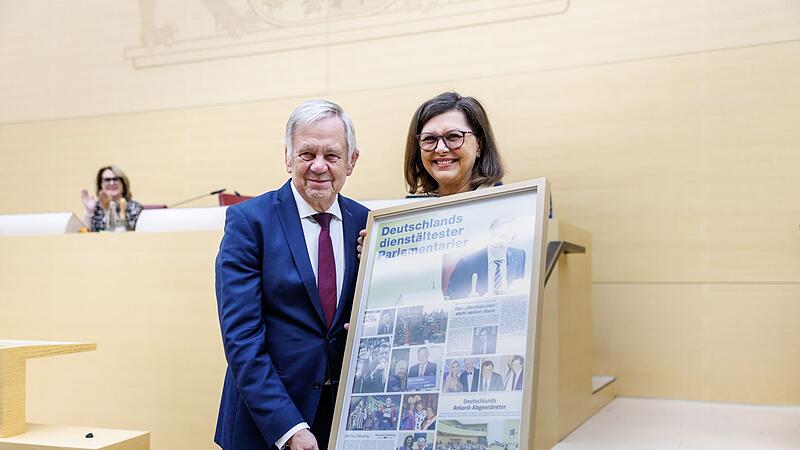 Deutschlands dienstältester Parlamentarier Karl Freller Deutschlands dienstältester Parlamentarier Karl Freller