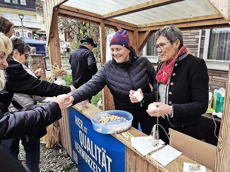 Auch dank des schönen Wetters fanden sich wieder viele Besucher zu Obstmarkt und Kreiserntedankfest ein.