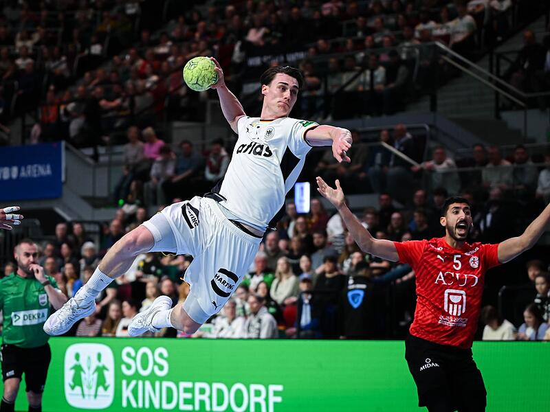 Handball, M&auml;nner: Deutschland - &Auml;gypten