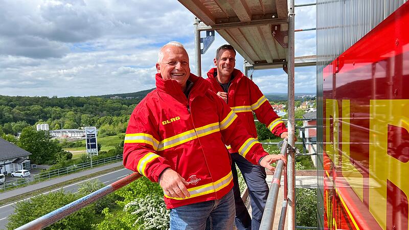 Bau der DLRG-Zentrale in Bad Kissingen