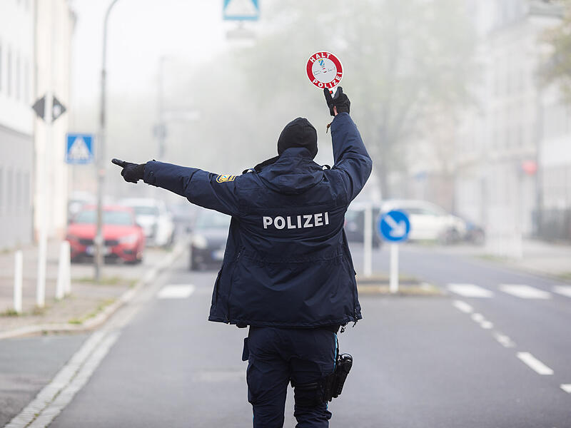 Auch in Bamberg waren wieder zahlreiche Polizisten im Einsatz, um Schnellfahrern auf die Schliche zu kommen.