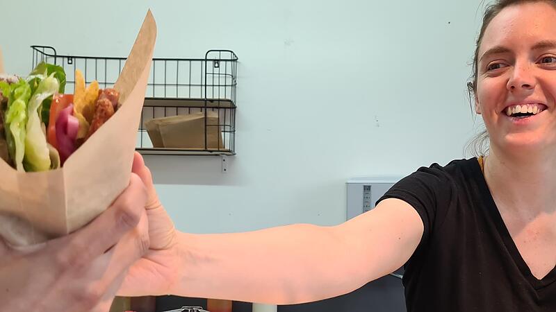 Auf dem Foodtruck Festival war f&uuml;r jeden Geschmack etwas dabei &ndash; auch Veganer kamen hier auf ihre Kosten.Forchheim & Fr&auml;nkische Schweiz