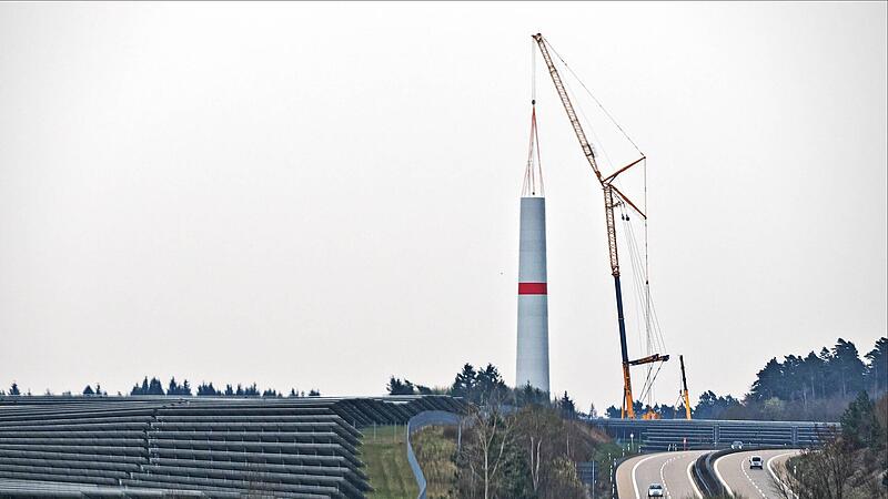 Bei Lautertal: Drei 240-Meter Windanlagen entstehen