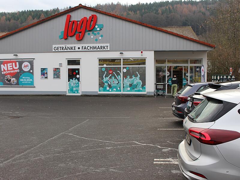 Der Logo Getr&auml;nkefachmarkt ist innerhalb der Kissinger Stra&szlig;e in Bad Br&uuml;ckenau in das ehemalige Netto-Geb&auml;ude eingezogen.