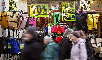 Verbraucherstimmung im Sinkflug