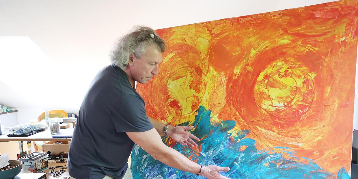 Der Kulmbacher Gerhard Popp ist aktuell ein gerne gesehener Gast auf