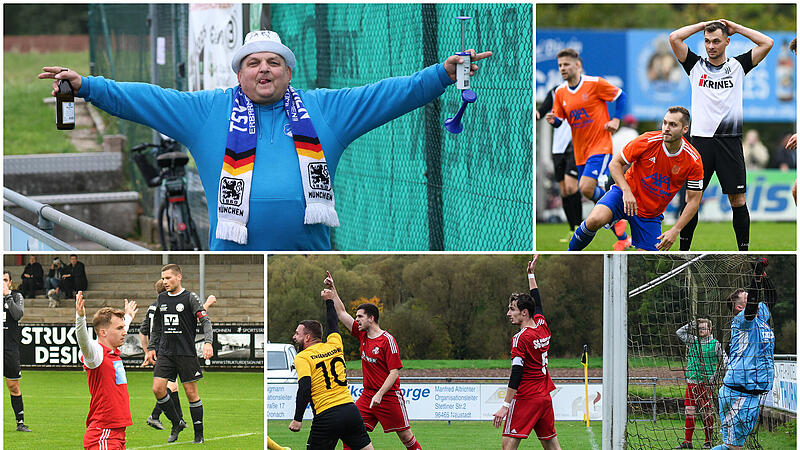 Die sch&ouml;nsten Fu&szlig;ball-Motive aus der Region vom vergangenen Wochenende (10. bis 12. Oktober) in unserer Bildergalerie zum Durchklicken.