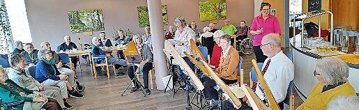 Blick in den Speisesaal beim Fr&uuml;hlingskonzert