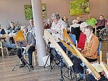 Blick in den Speisesaal beim Fr&uuml;hlingskonzert