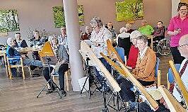 Blick in den Speisesaal beim Fr&uuml;hlingskonzert