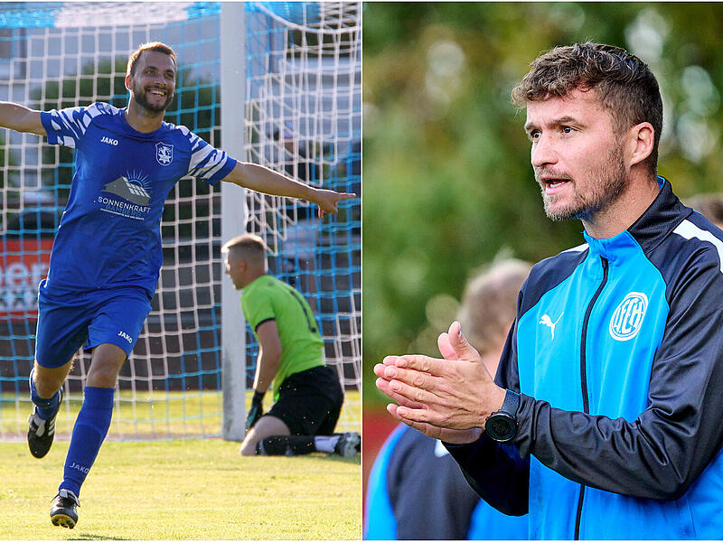 Hinspiel in Hirschaid: TSV empfängt FC Herzogenaurach in der Relegation Seit acht Jahren ist Daniel Schäffler (links) Hirschaids Spielertrainer. Sein Pendant ist neu, dafür ist Herzogenaurachs Co-Trainer Jochen Staniszewski sogar noch länger dabei.