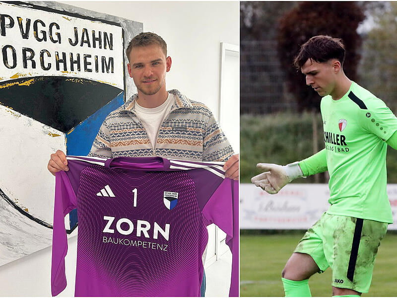 Ben Olschewski (links) bringt vom FC Eintracht Regionalligaerfahrung mit nach Forchheim. Jonah Popp spielt mit dem SC Reichmannsdorf um den Bezirksliga-Aufstieg.