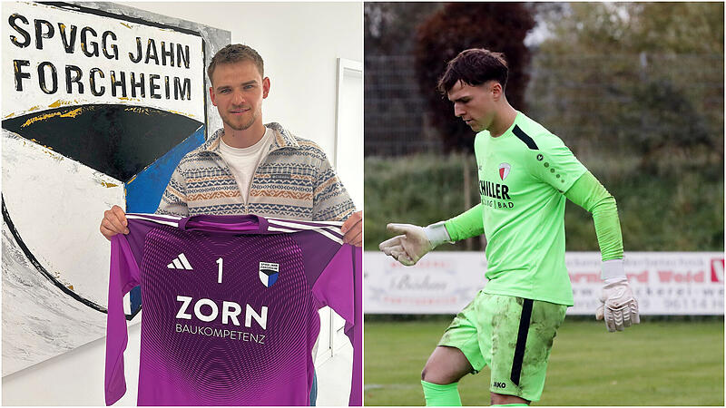Ben Olschewski (links) bringt vom FC Eintracht Regionalligaerfahrung mit nach Forchheim. Jonah Popp spielt mit dem SC Reichmannsdorf um den Bezirksliga-Aufstieg.