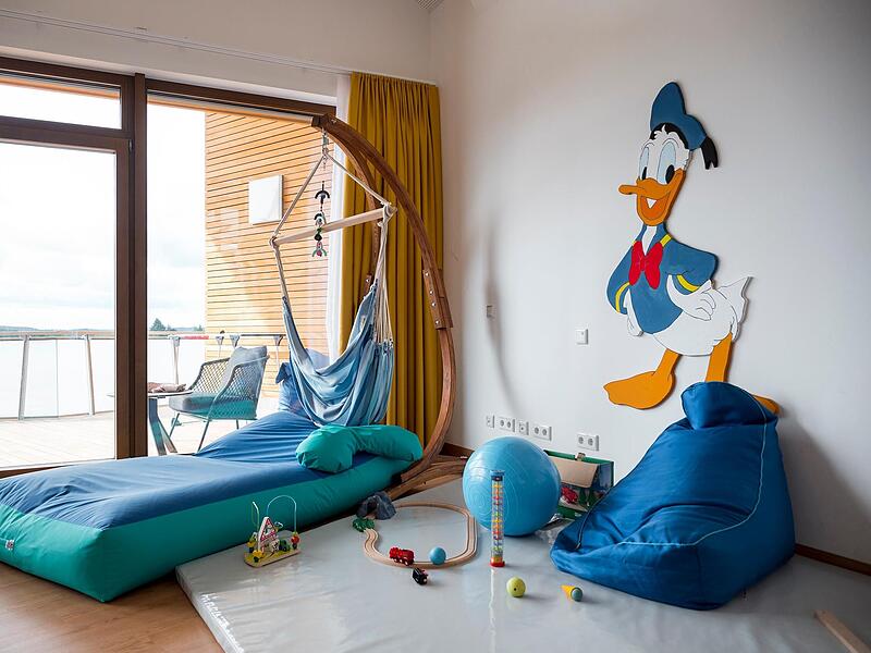 Ein Spielzimmer im Kinder- und Jugendhospiz Sternenzelt