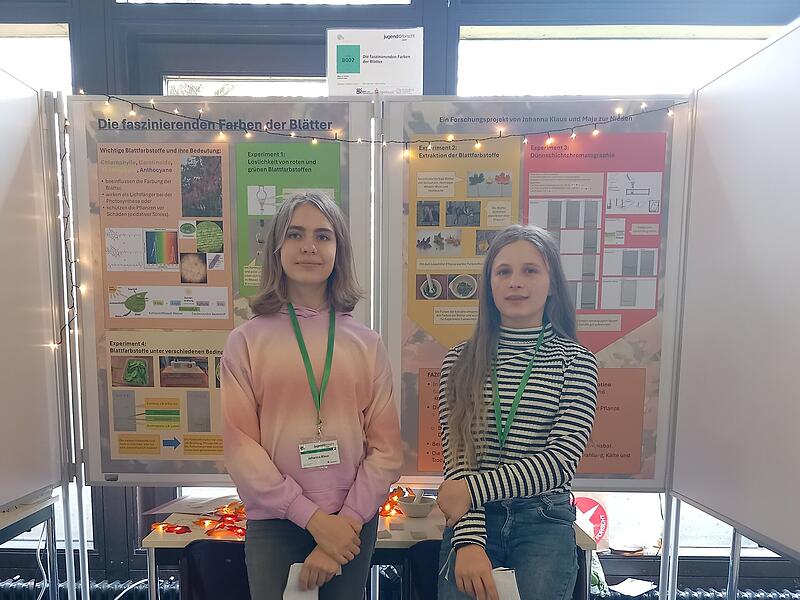 Johanna Klaus (links) und Maja zur Nieden