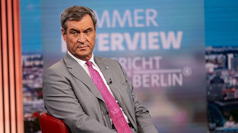 ARD-Sommerinterview mit CSU-Chef S&ouml;der