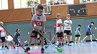 Reges Treiben in der Coburger Pestalozzihalle: In der Vestestadt ist ein kleiner Floorball-Boom ausgebrochen. Reges Treiben in der Coburger Pestalozzihalle: In der Vestestadt ist ein kleiner Floorball-Boom ausgebrochen.