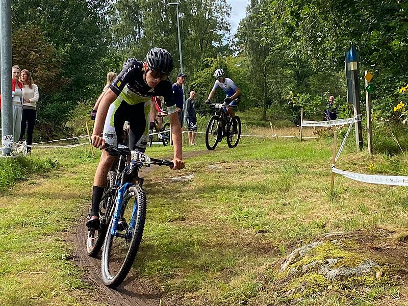 Elias Hückmann bei der Junioren-Europameisterschaft 2024 in Schweden. Elias Hückmann bei der Junioren-Europameisterschaft 2024 in Schweden.