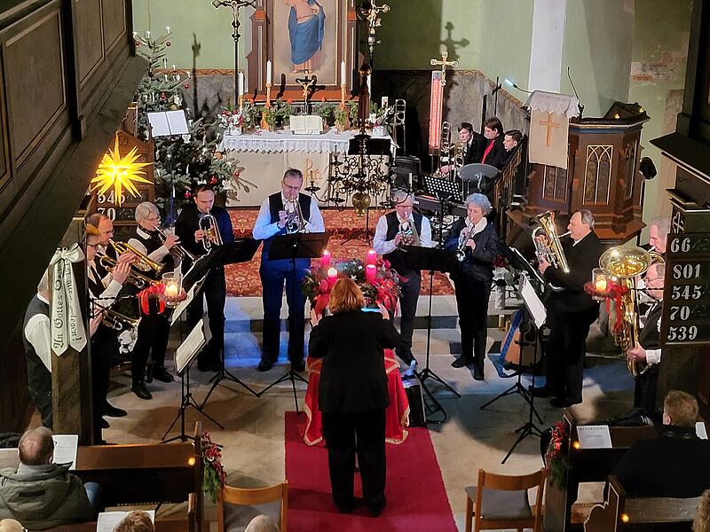 Das j&auml;hrliche Kirchenkonzert des Gesangvereins Edelwei&szlig; Peesten in der Marienkirche z&auml;hlt zu den beliebtesten Musikveranstaltungen in der Kasendorfer Gemeinde.