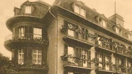 Ein Foto, das aus besseren Tagen stammt: Das Sanatorium Apolant während seiner Blütezeit. Ein Foto, das aus besseren Tagen stammt: Das Sanatorium Apolant während seiner Blütezeit.