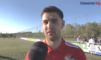 Auch Julian Hofman, Trainer des SV Poxdorf, stand nach dem Derby gegen die SpVgg Effeltrich Rede und Antwort.