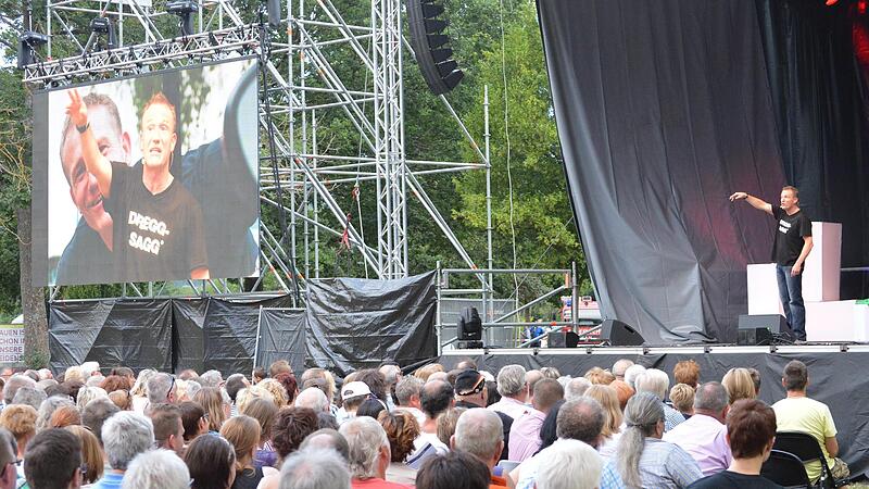 Das erste Michl-M&uuml;ller-Open-Air fand am 18. Juli 2015 im Bad Bockleter Kurpark statt und war ein voller Erfolg.