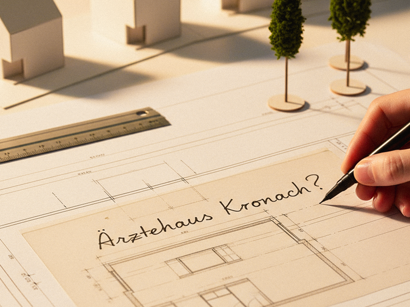 In Kronach soll ein neues Ärztehaus entstehen. Geplant ist entweder ein Umbau oder auch ein Neubau.