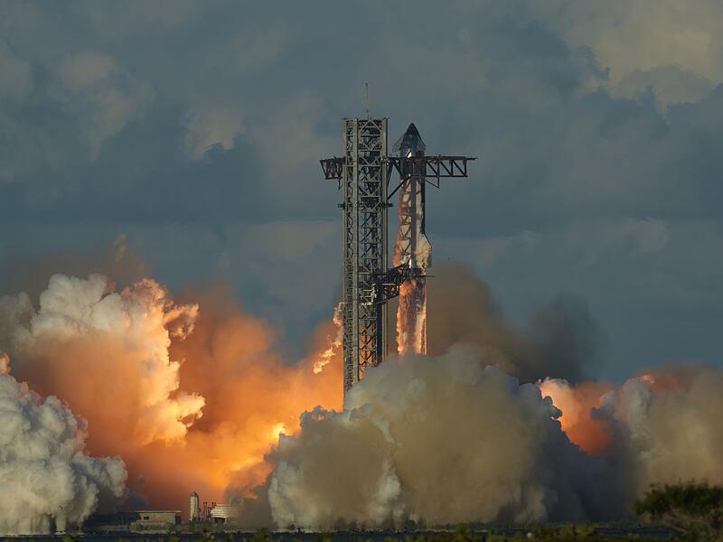 Das Starship der Raumfahrtfirma SpaceX