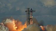 Das Starship der Raumfahrtfirma SpaceX Das Starship der Raumfahrtfirma SpaceX