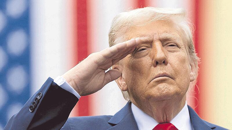 US-Präsident Donald Trump arbeitet eigentlich daran, das Image des Friedensstifters zu vermitteln. Zugleich treibt er die Militarisierung der USA voran. &#160;&#160;