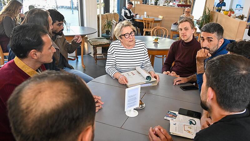 Die ehrenamtlichen Deutschkurse von Rita Laucke in der &bdquo;Blauen Frieda&ldquo; sind sehr begehrt.