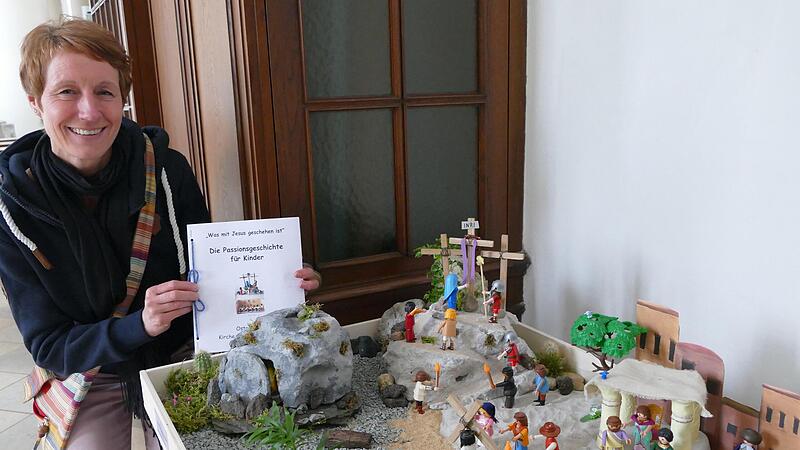 Heike Sch&ouml;nstein und ihre ganz besondere Oster-Attraktion