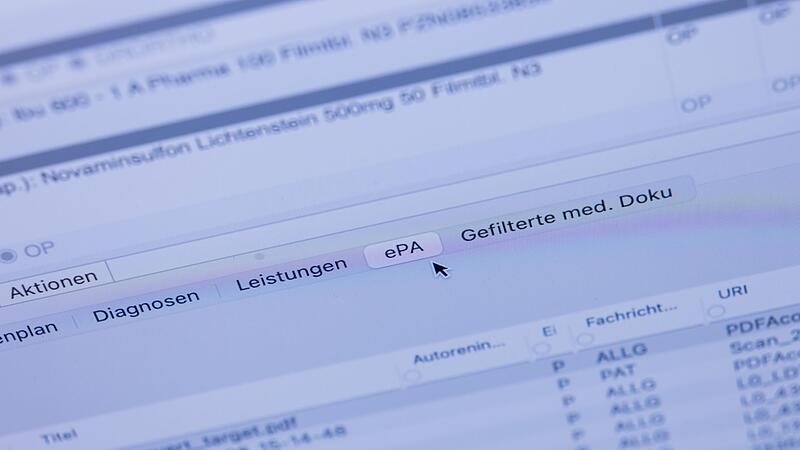 Demonstration «ePA» mit Bundesgesundheitsminister