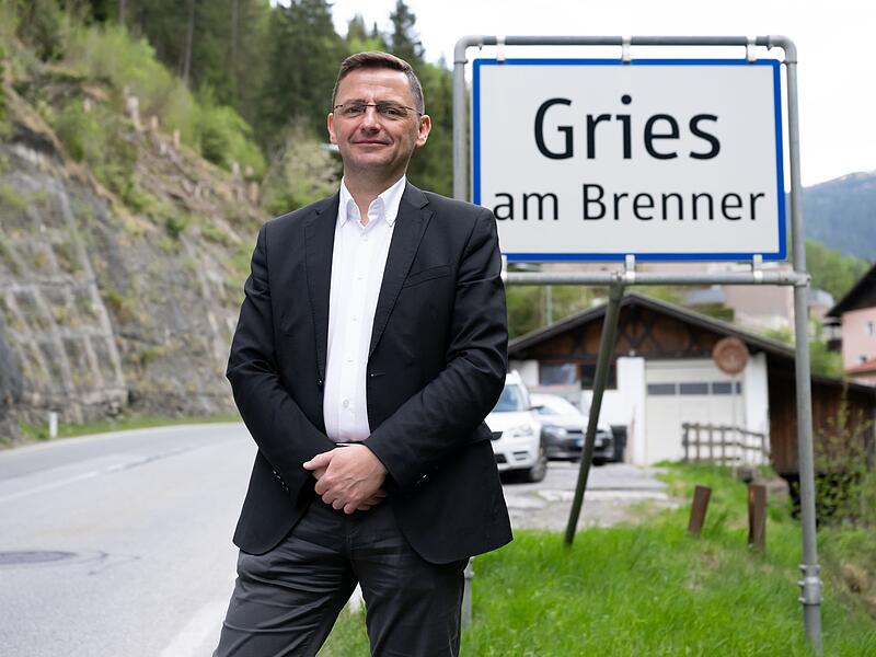 Vor der Sperrung der Brennerautobahn Vor der Sperrung der Brennerautobahn