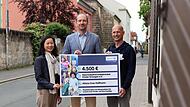 Fr. Tang-Rupp (Allianz f&uuml;r Kinder in Bayern), Sven Hoffmann (Allianz Forchheim), Christian Hecht (Elterninitiative krebskranker Kinder Erlangen)