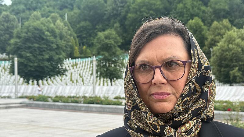 Aigner in Srebrenica