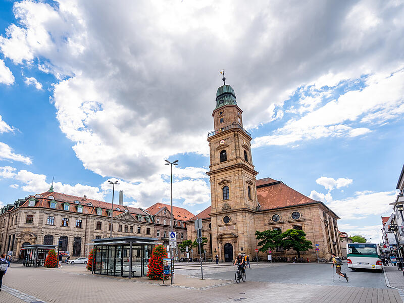 Die Hugenottenkirche in Erlangen