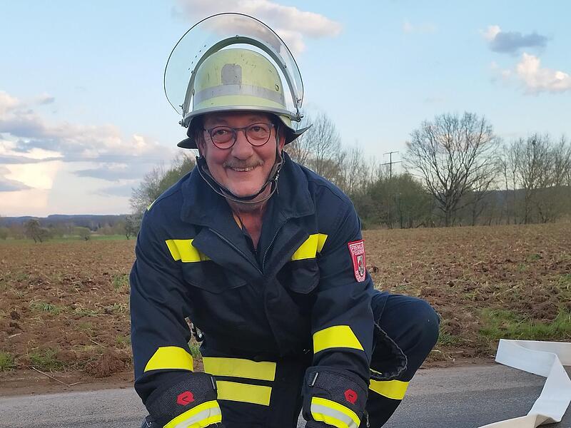 Nach 44 Jahren im Dienst der Feuerwehr Bubenreuth ist Schluss: Erwin Schmidt war von 1979 bis 2023 aktiver Feuerwehrmann