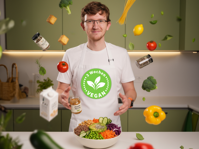 Drei Wochen vegan - Woche 2 Woche zwei war eine Mischung aus neuen Erfahrungen, guten Gesprächen und der Verlockung von Ersatzprodukten.