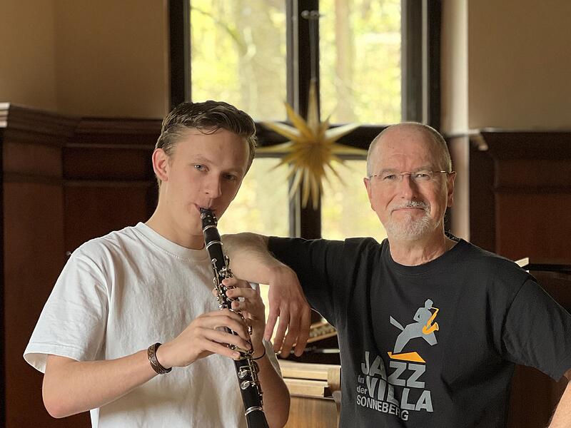 Prologkonzert zu den Jazztagen in Sonneberg: Das Jazzduo Lorenz Walter und Christoph Armbrecht wird auftreten.