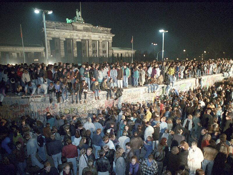 Mauerfall am 9. November 1989