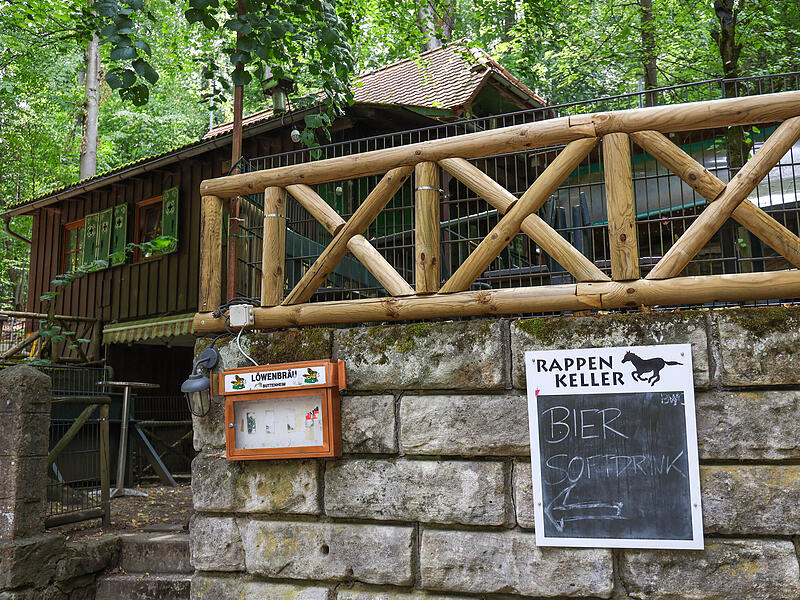 Der Rappen Keller im Forchheimer KellerwaldForchheim & Fr&auml;nkische Schweiz