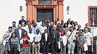 Bischof Dr. Franz Jung hat die Delegation aus Brasilien und Tansania im Bischofshaus empfangen. Bischof Dr. Franz Jung hat die Delegation aus Brasilien und Tansania im Bischofshaus empfangen.